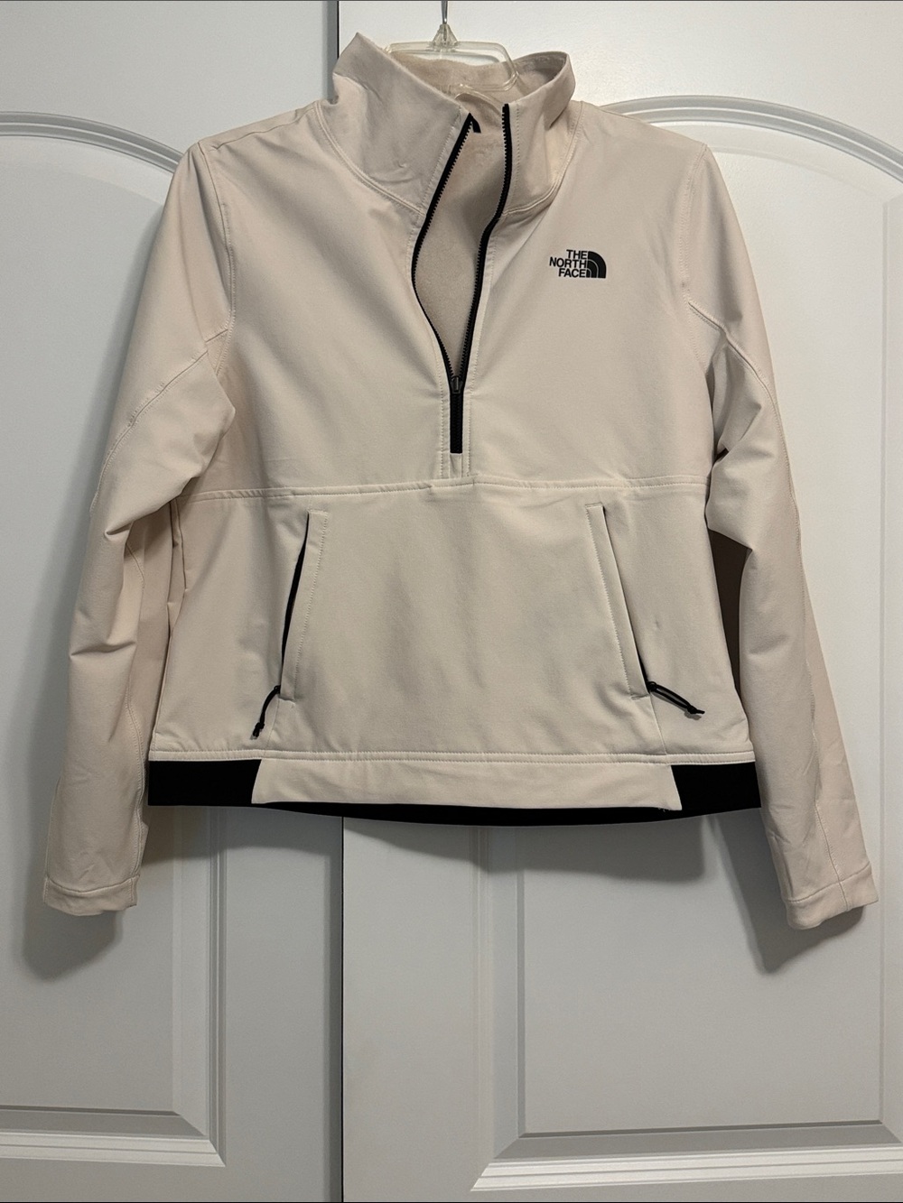 The North Face Women’s Cream Half-Zip Utility Jacket